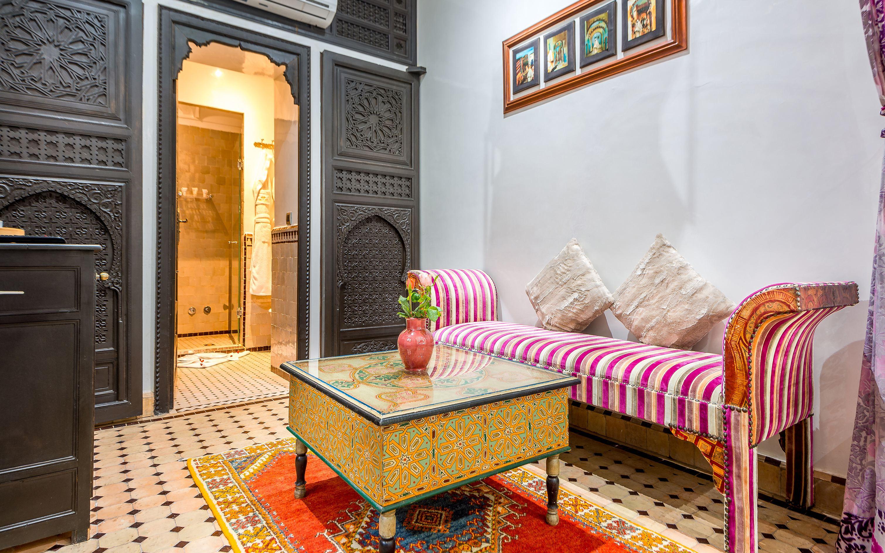 Hotel & Ryad Art Place Marrakech Marrakesh Eksteriør bilde A Moroccan interior