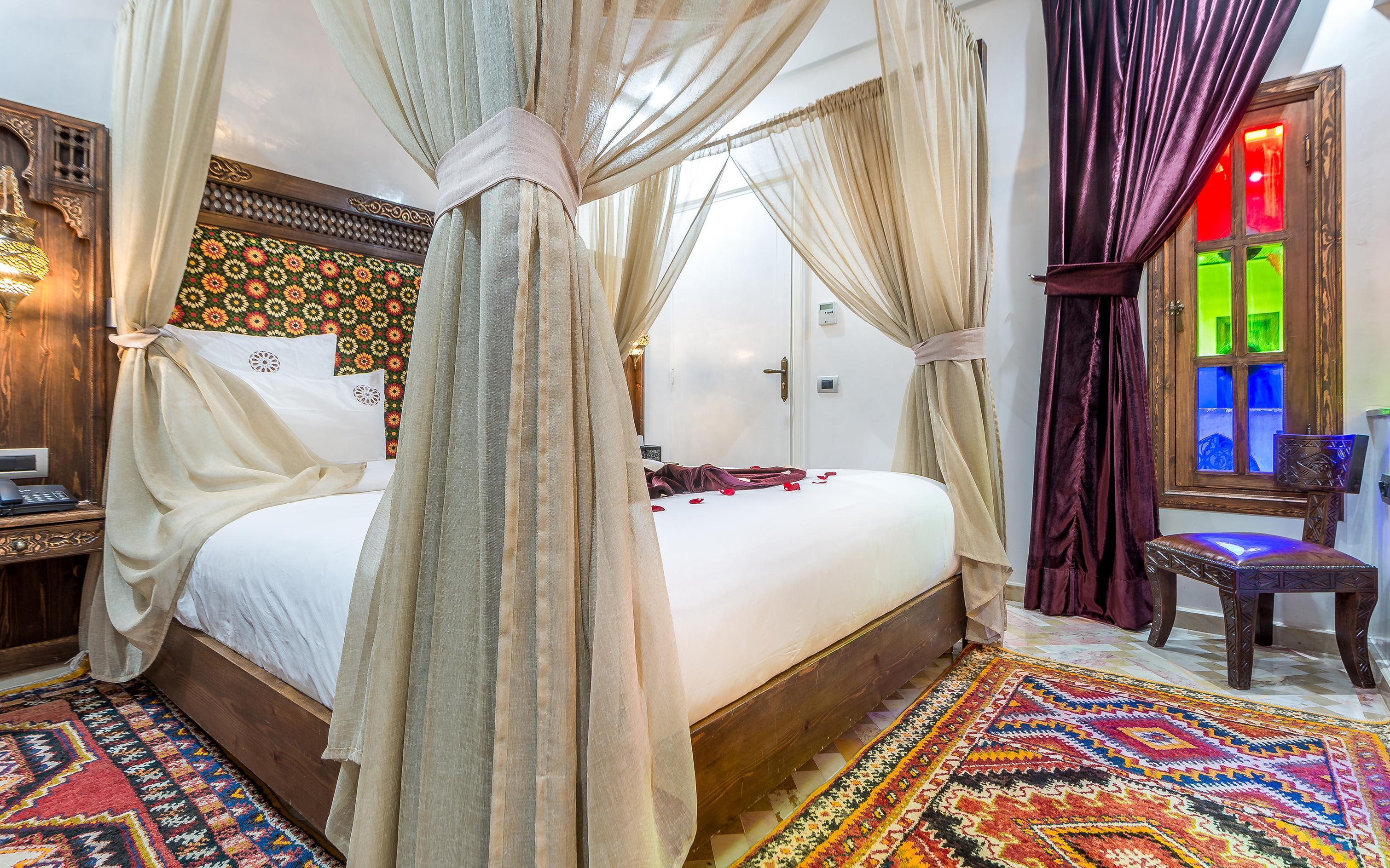 Hotel & Ryad Art Place Marrakech Marrakesh Eksteriør bilde A bedroom at the hotel