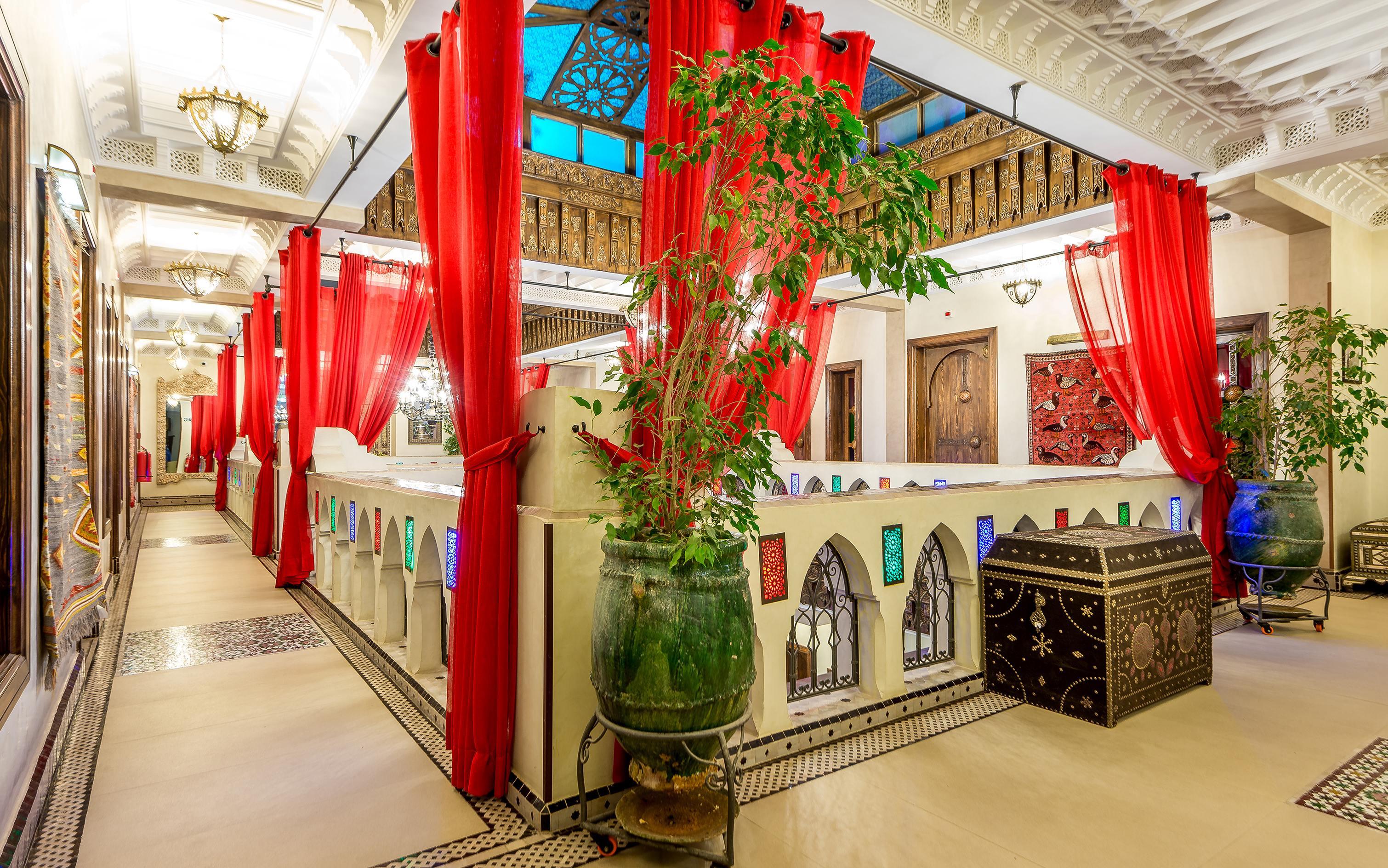 Hotel & Ryad Art Place Marrakech Marrakesh Eksteriør bilde Interior of the hotel