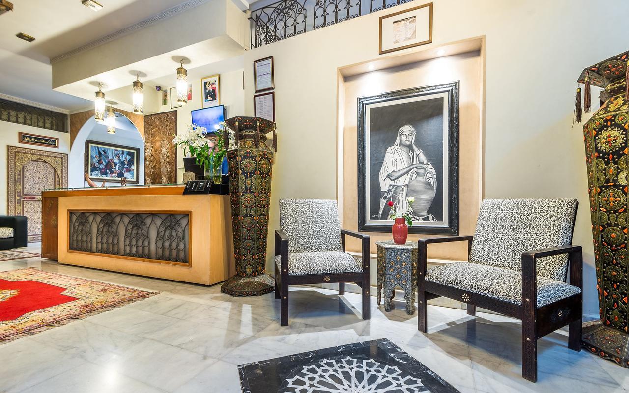 Hotel & Ryad Art Place Marrakech Marrakesh Eksteriør bilde Reception